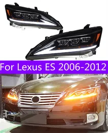 Reflektory samochodowe dla Lexus ES240 ES350 ES260 ES300 2006-2012 Turn Signal Head Lamps