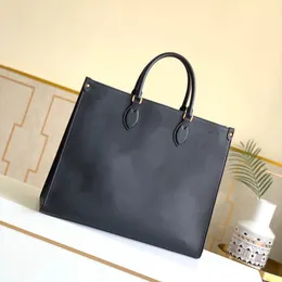 Designer Tote Bag Luxury Shopping Bags 10A Mirror quality Genuine Leather Shoulder Handbags 41CM With Box L007