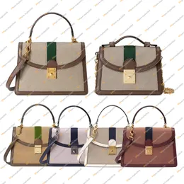 Moda damska Casual Designe Luksusowa torba na ramię Ophidia Crossbody TOTE Torebka Messenger Torby Wysokiej jakości TOP 5A 696180 651055 Torebka