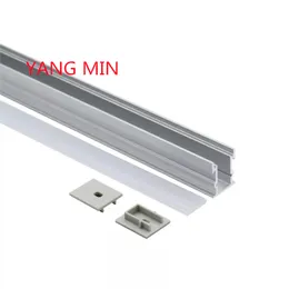 Habitação da luz da barra 2M/PCS de alta qualidade Perfil de alumínio embutido no piso subterrâneo para luz de tira LED