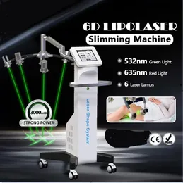 Professional Laser slimming System 532nm 635 Laser Fat Reduction Cold Source shape Machine red green light therapy Lipolysis Abdomen Weight Loss lazer equipment