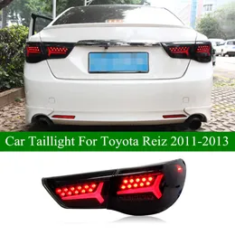 자동차 후방 러닝 테일 라이트 Toyota Reiz 2011-2013 Taillight 어셈블리 LED 후면 안개 브레이크 역 표시 신호 램프