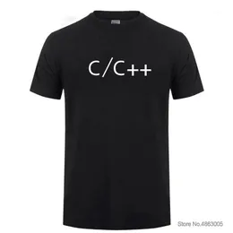 Men's T-Shirts IT Fans Funny Computer C Language Java Programmer T-Shirt Men Short Sleeve O-Neck Cotton Developer T Shirt