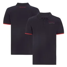 Męskie koszulki 2022 F1 T-shirt Formula 1 Racing T-shirts Summer Mens Polyester Szybkie suche koszule polo z krótkim rękawem koszulka robocza mody Jersey YH39
