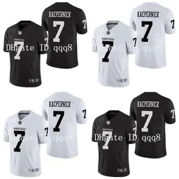 NA85 Najwyższej jakości 1 imwithkap koszulki 7 Colin Kaepernick Jerseys Im with Kap Black White College Football koszulki