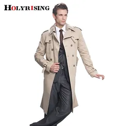 Trench Coat Men Classic Double Breadged Mens Long Coat Mens Clothing Jackets Coats Coats British Style Overcat S-6XL Size 20121111111111