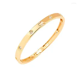 Pulsera clásica de lujo con abalorio de estrella de circón para mujer, brazalete de cadena de oro ajustable 2022, pulseras de regalo de joyería llamativas