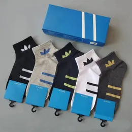 fashion Mens socks women Casual Ankle Hook Letter Printed Breathable Classic Outdoor Football basketball Sports high quality Global brands Sports Sock