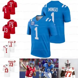 CEOA3740 Ole Miss Rebels Futbol Dikişli Jersey Braylon Sanders Jonathan Mingo Matt Otis Reese Eli Manning Keidron Smith Snoop Conner Henry Parrish