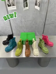 Botas de geléia nua feminina borracha colorblock n clássico sola grossa sola tpu viagens wintertbjw#