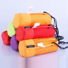 Handduksport 4st/Lot Microfiber 70x130cm större rese jogger trasa med väska toalha de esportes camping badrummet tvättklottowel