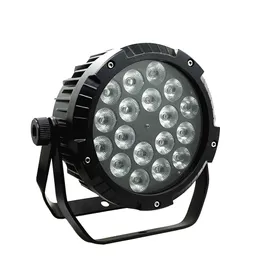 18x18W RGBWA UV 6IN1 IP65 wasserdichte LED-Par-Lichter RGBWA UV 6in1 LED PAR DMX-Steuerung Bühne DJ-Ausrüstung Disco-Lichter