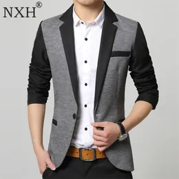 NXH Custom Made Black Double Breed Men Suits Свадебные костюмы для мужчин костюм Homme 201104