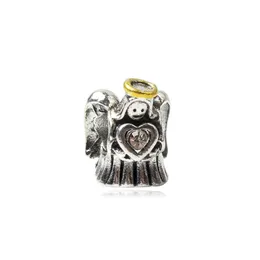 Módlcie się z sercem Crystal Charm Bead Big Hole Fashion Kobiet Biżuteria Europejska Styl do Panza007-121