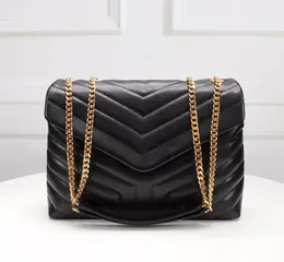 Classica borsa a mano spazzolata Cleo LOULOU da donna famosa borsa a tracolla da uomo in vera pelle di design di lusso hobo tote borsa a tracolla borse a tracolla borse da donna borse