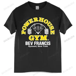 Algodão Camisetas Homens Verão T-shirt Camiseta Homens Powerhouse Gym Summer Harajuku Geek Top Tees T-shirt Mens 220408