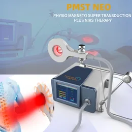 Outros itens de massagem 2 em 1 Physio Magneto Dispositivo Transdução de terapia de luz vermelha com equipamentos de terapia de fisioterapia por infravermelho próximo para alívio da dor em lesões esportivas