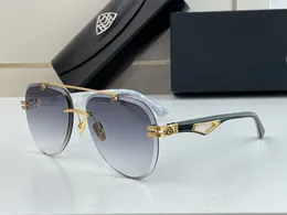 Szaliki owijają akcesoria lalki Mayba Hte artysta II retro okulary przeciwsłoneczne okulary luksusowe designerskie okulary Top Wysoka jakość modna