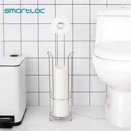 SmartLoc Iron Large Stand Paper Papier Tkanka Tkanka Rałka Rojuszu Przechowywanie łazienka Pojemniki do kąpieli Organizator kuchenny Y200108