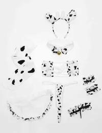 NXY Sexy Set Mujeres Lindo Kawaii Anime Vaca Cosplay Traje Estilo ...