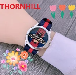 In vendita da uomo tige bee serpente scheletro orologi 38mm 45mm a due dimensioni scelte da donna vestito in pelle nylon cinghia cinghia classica atmosfera business switzerland orologio da polso svizzera