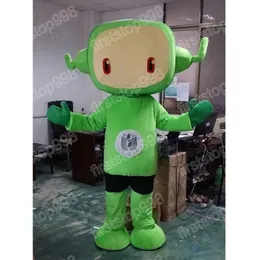 Halloween Robot Mascot Costume Högkvalitativ tecknad karaktärskaror