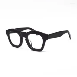 1960's Japan Handmade Italy Acetate Eyeglass Frames Clear Lens Glasses Myopia Rx Able Full Rim Top Quality JDA3197 Fashion Sunglasses