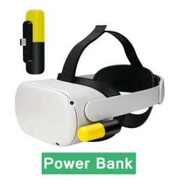 3300 mAh Typ-C Ladegerät Für Oculus Quest 2 Akku VR Headset Power Bank Schnelle Lade Meta 2 Zubehör 220509