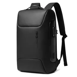 Anti-Dieb-Rucksack, passend für 15,6-Zoll-Laptops, multifunktional, wasserdicht, für Unternehmen, BANGE Schultertaschen