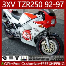 هيكل السيارة ل Yamaha TZR 250 TZR250 R RS RR TZR250RR TZR-250 92-97 Body 117NO.25 Lucky Strike YPVS 3XV TZR250R 92 93 94 95 96 97 TZR250-R 1992 1993 1994 1995 1996 1996 Fairing