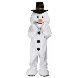 2022 Halloween Happy Snowman Maskottchen Kostüm Hohe Qualität Anpassen Cartoon Plüsch Anime Thema Charakter Erwachsene Größe Weihnachten Karneval Kostüm