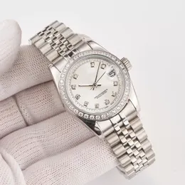 Orologi da donna orologio di moda orologio da polso meccanico automatico di alta qualità Classico zaffiro diamante rotondo 316 acciaio pregiato Orologi da polso impermeabili