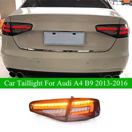 CAR Dynamic Turn Siganl Light for Audi A4 LED Tailight Assembly B9 REAR RUND + BRAKE + LIGHT LIGHTORISIONS LAMP 2013-2016