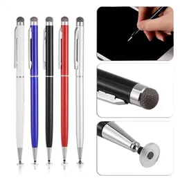 Capacitive Touch Screen Pens For iPhone 15 14 13 12 Samsung S23 S22 A33 A53 A73 Universal Mobile Phone Tablet iPod 8 7 iPad 12 cellphone Smart Phone Bling Metal Stylus Pen