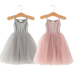 Urodzona sukienki dla dziewczynki imprezę i ślub lato 12m-5 lat Białe na księżniczkę Dress Birthday 220426