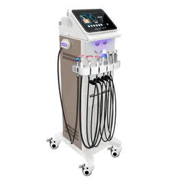 11 in 1 Ultrasonic Skin Antipigmentation Veauty Equipment最新の水力酸素微小産障害包括的な管理手段