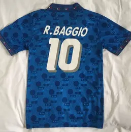 1994 Италия ретро футбольные майки maglia italia maglie star R.BAGGIO 10 Baresi MALDINI MAILLOT SHIRTS комплекты мужские футбольные майки Maillots de