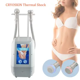 2 w 1 Cryoskin Thermal Shock odchudzanie System Cryo maszyna do skóry 2 uchwyty napinanie skóry maszyna do rzeźbienia ciała