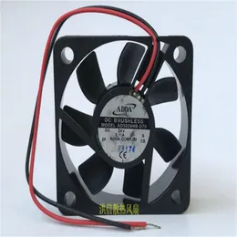 Partihandel fläkt: Äkta original AD5024HB-D70 24V 0,11A 5CM 50*50*10 Adda Two Wire Cooling Fan