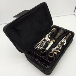 MFC Professional BB Clarinet Divine Bakelite Clarinets Никель -серебряные серебряные музыкальные инструменты мундштук