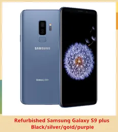 Samsung Galaxy S9 Plus G965U G965Fオリジナルロック解除LTE携帯電話Octa Core 6.2 "デュアル12MP 6GB RAM 64GB ROMスマートフォン1PC