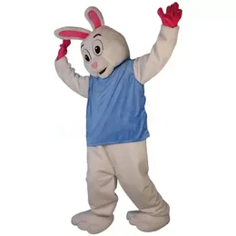 Fursuit Rabbit Mascot Costume Halloween Christmas Cartoon Character Outfits Suit Advertising Leaflets Clothings Carnival Unisex Adults Outfit