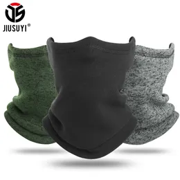 Cold Weather Winter Neckerchief Fleece Headband Neck Gaiter Tube Warmer Half Face Cover Scarf Hood Snowboard Bandana Headwear Men Women