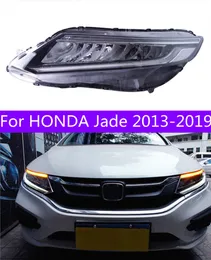 2 PCS Car Lights Parts For HONDA Jade 20 13-20 19 Head Lamps LED Turn Signal DRL High Beam Running Headlights