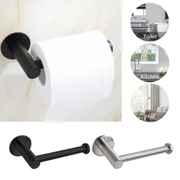 Väggmontering toaletthållare rostfritt stål badrum kök rull pappers tillbehör vävnad tillbehör innehavare 220611