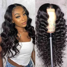 360 Lace Frontal Wig Loose Deep Wave Wet And Wavy Human Hair Front s 220608