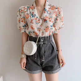 여성용 폴로 스 니 우 웨 kant 칸트 투명 여성 블라우스 Zomer Tops Femme 캐주얼 Vrouwen 셔츠 Korte Mouw meisjes blouse 2022women 's W