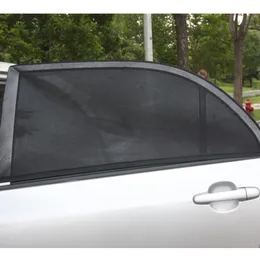 素敵なデザイン2ピース/ペア調節可能な車の窓サンシェード紫外線保護シールドメッシュカバービザのサンシェードXLカースタイリングデコレーション