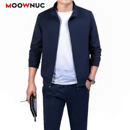 Männer Set Hose Hoodies Männlich Jogger Dicke Lose Jugend Zwei Stück Anzug Mode Herren Kleidung Frühling Casual Solide MOOWNUC 201210