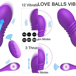 NXY Yumurta Mermileri Vajinal Toplar G Spot Vibratörler Kegel Ball Kadın Vajina Sıkı Masaj Egzersiz Kablosuz Uzaktan Kumanda Titreşimli Yumurta Seks Oyuncakları 220509